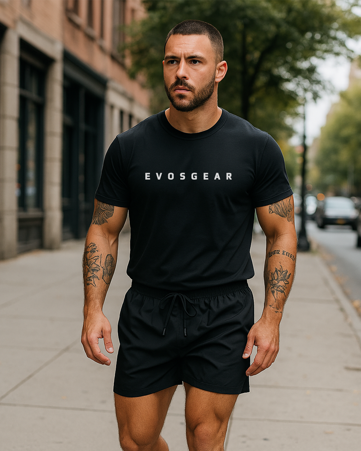 Compound Shorts 5" – Black